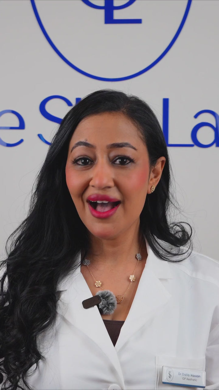 Dr. Dalia introduces herself at The Skin Lab, Abu Dhabi